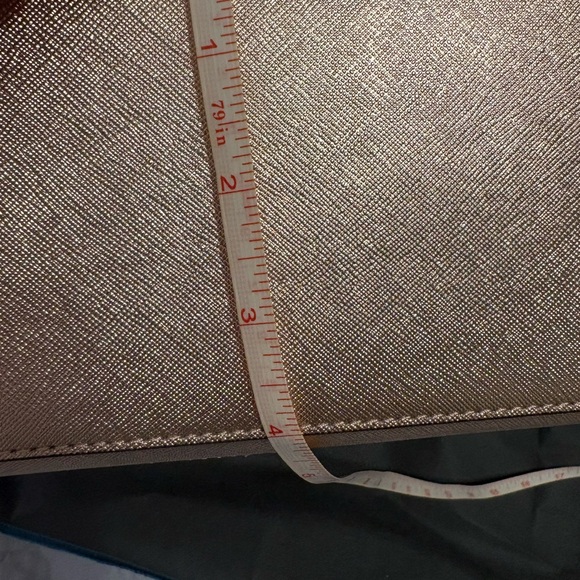 Kate Spade Rose Gold Tinsel Glitter Tote, Never Used - Picture 12 of 13
